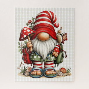 Sommer-Gnom-Rätsel Puzzle