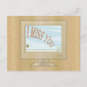 Sommer-Grüße überwachen Postkarte (Vorderseite)