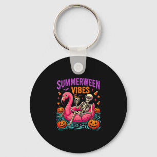 Sommer-Halloween-Skelett-Kostüm gruselig Schlüsselanhänger