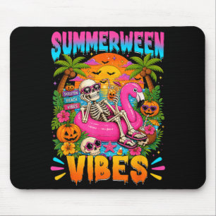Sommer Halloween Stimmung Sommer Skelett Halloween Mousepad