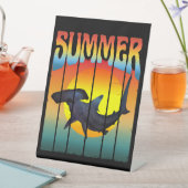 SOMMER HAMMERHEAD SHARSET SOCKELSCHILD (In Situ)