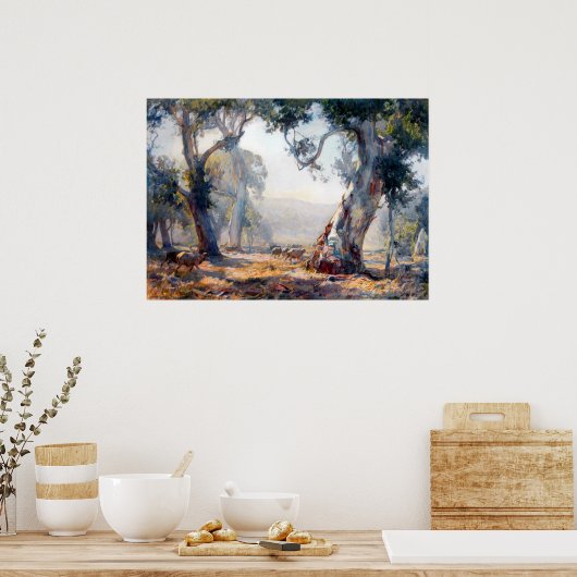 Sommer Hans Heysen 1909 Australische Kunst Poster (Küche)