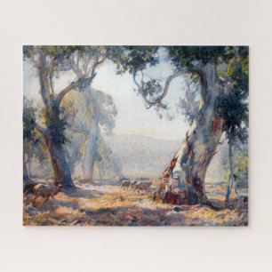 Sommer Hans Heysen 1909 Australische Kunst Puzzle