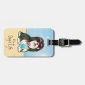 Sommer Havanese Gepäckanhänger (Vorderseite horizontal)