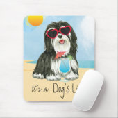 Sommer Havanese Mousepad (Mit Mouse)