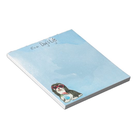 Sommer Havanese Notizblock (angewinkelt)