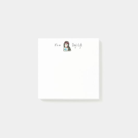 Sommer Havanese Post-it Klebezettel (Vorderseite)