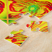 SOMMER-HEISSE-MUTTER-PIPER-KUNSTDESIGN PUZZLE (Seite)