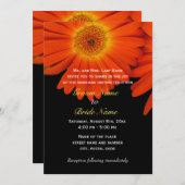 Sommer, Herbst Blume Hochzeitseinladungen Einladung (Vorne/Hinten)