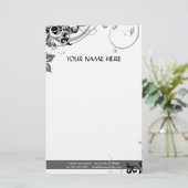 Sommer-Hi-Fi Briefpapier (Stehend Vorderseite)