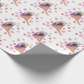 Sommer hier geschenkpapier (Ecke)