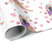 Sommer hier geschenkpapier (Rolleneckpunkt)