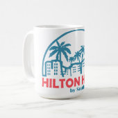 Sommer hilton head- süd-carolina  kaffeetasse (Vorderseite Links)