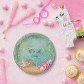 Sommer, Hochzeit am Strand, Muscheln, Teller (Party)