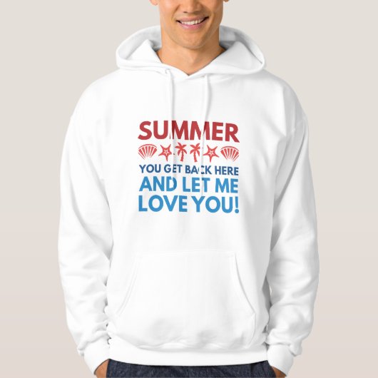 Sommer Hoodie (Vorderseite)