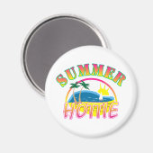 Sommer Hottie Magnet (Vorderseite/Rückseite)