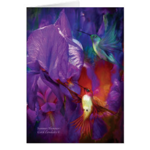 Sommer-Hummer ArtCard