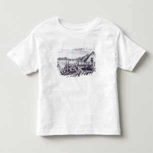 Sommer-Hütten Kleinkind T-shirt