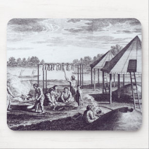 Sommer-Hütten Mousepad