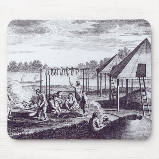 Sommer-Hütten Mousepad (Vorne)