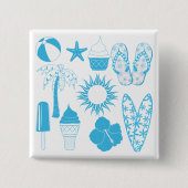 Sommer-Ikonen Button (Vorderseite)