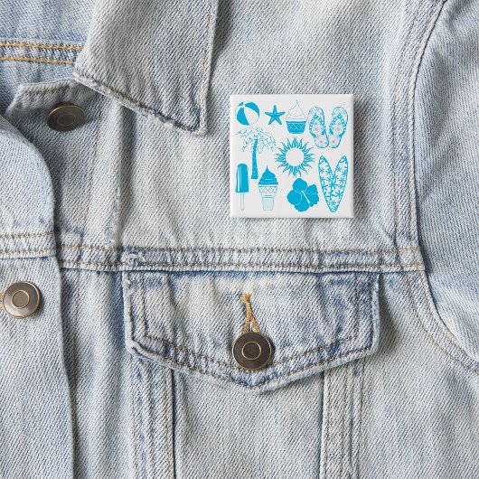 Sommer-Ikonen Button