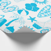 Sommer-Ikonen Geschenkpapier