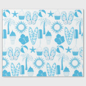 Sommer-Ikonen Geschenkpapier (Flach)