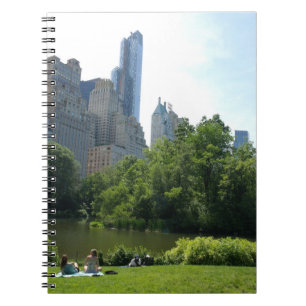 Sommer im Central Park - New York City Notizblock