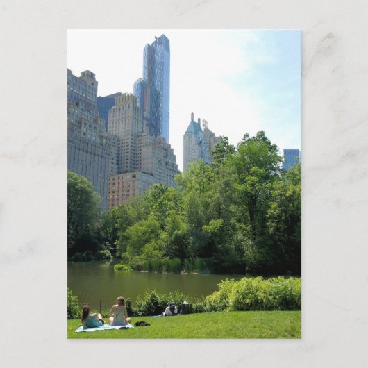 Sommer im Central Park ... New York City Postcard Postkarte (Vorderseite)