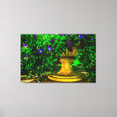 Sommer im Garten Leinwanddruck (Vorderseite)