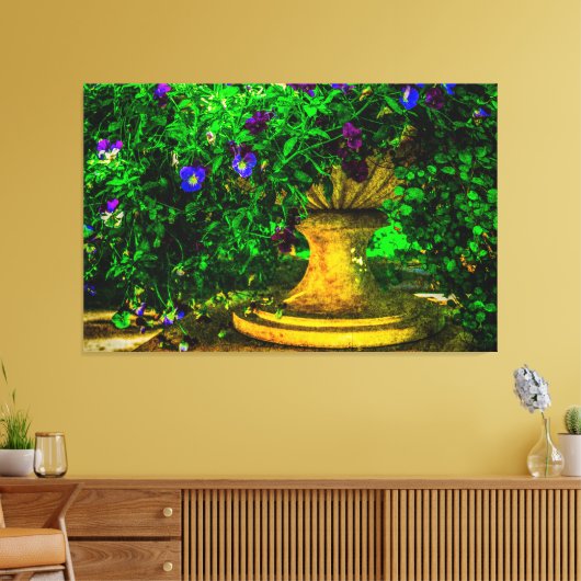 Sommer im Garten Leinwanddruck (Insitu (Wohnzimmer))