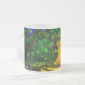 Sommer im Garten Mattglastasse (Vorderseite Links)