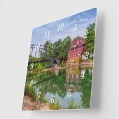 Sommer im Krieg Adler Mauer Uhr (Winkel)