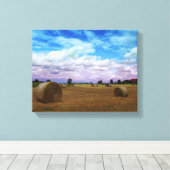 Sommer im Land Leinwanddruck (Insitu (Holzboden))