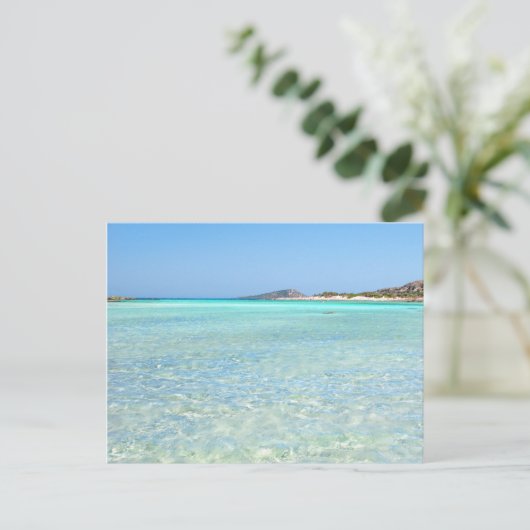 Sommer im Paradies Postkarte (Stehend Vorderseite)