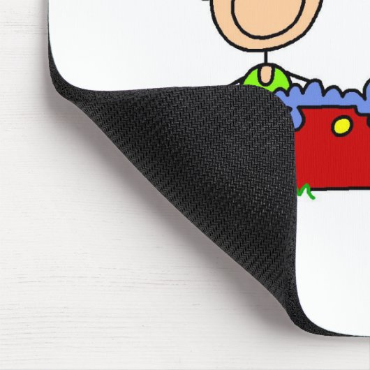 Sommer im Pool Mousepad (Ecke)