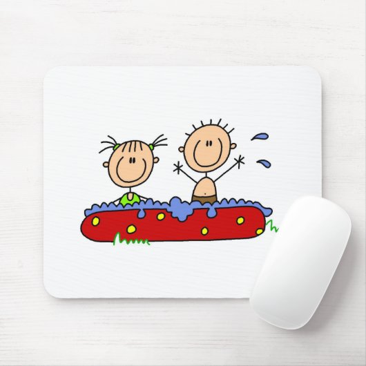 Sommer im Pool Mousepad (Mit Mouse)