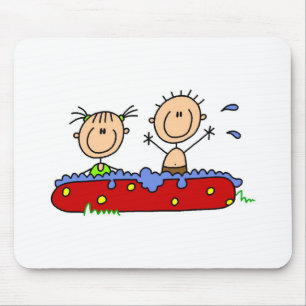 Sommer im Pool Mousepad