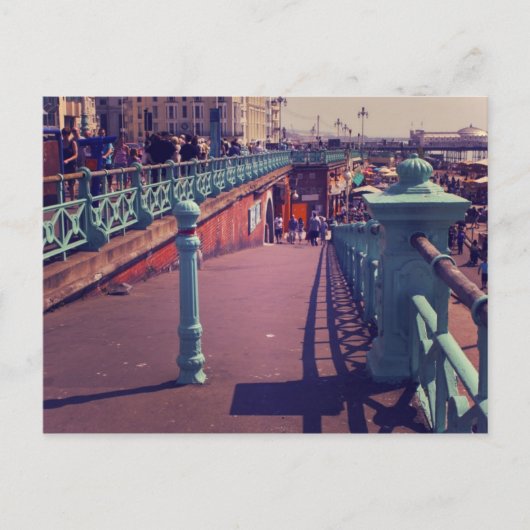 Sommer in Brighton Postkarte (Vorderseite)