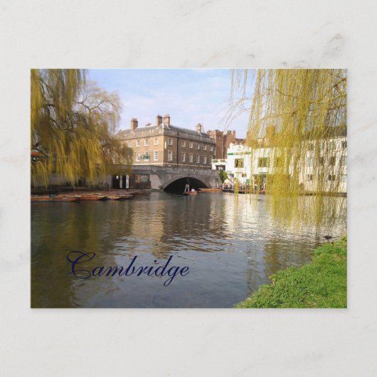 Sommer in Cambridge Postkarte (Vorderseite)