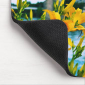 Sommer in Chattanooga, TN - Walnut Street Bridge Mousepad (Ecke)