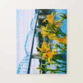 Sommer in Chattanooga - Walnut Street Bridge 11x14 Puzzle (Vertikal)