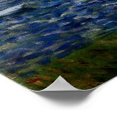 Sommer in Cowes Poster (Ecke)