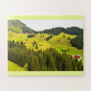 Sommer in den Schweizer Alpen Puzzle