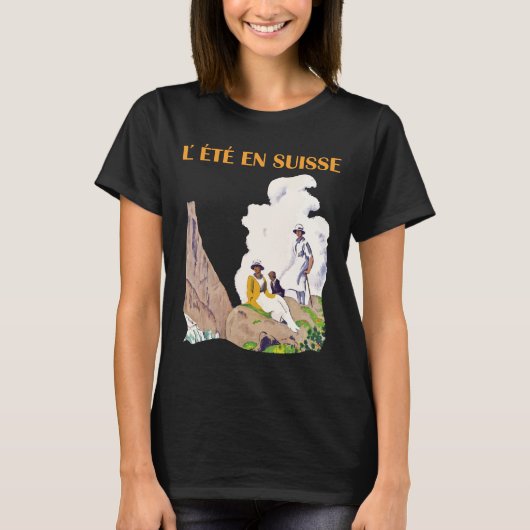 Sommer in der Schweiz T-Shirt (Vorderseite)