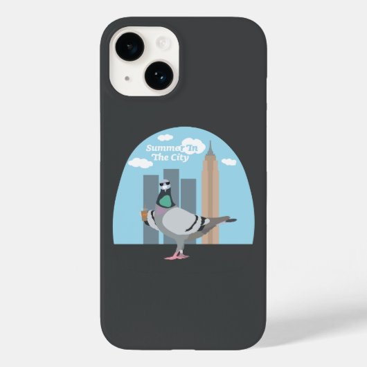 Sommer in der Stadt Case-Mate iPhone Hülle (Rückseite)