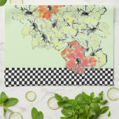 Sommer in Fall-Shabby Chic-Wildblumen Küchentuch (Gefaltet)