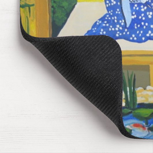 Sommer in Japan Mousepad (Ecke)