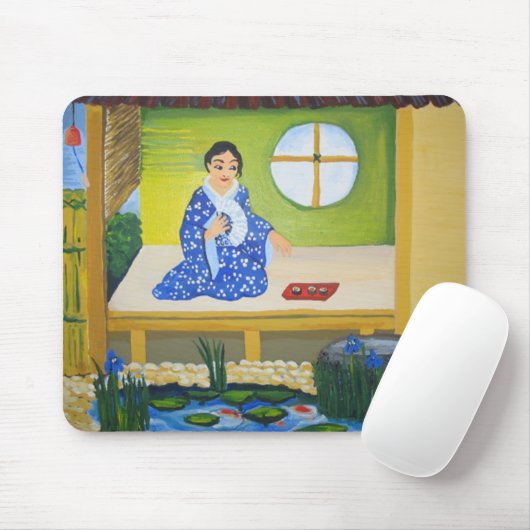 Sommer in Japan Mousepad (Mit Mouse)